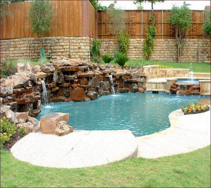 Natural Swiming Pool Designs Texas