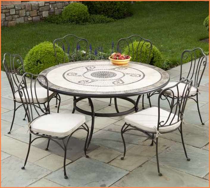 Outdoor Dining Table Round