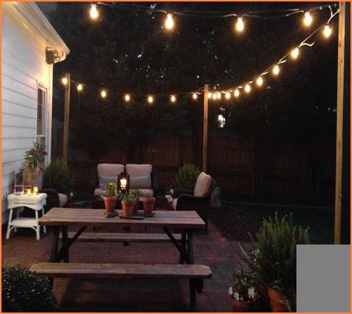 Patio String Lights Outdoor