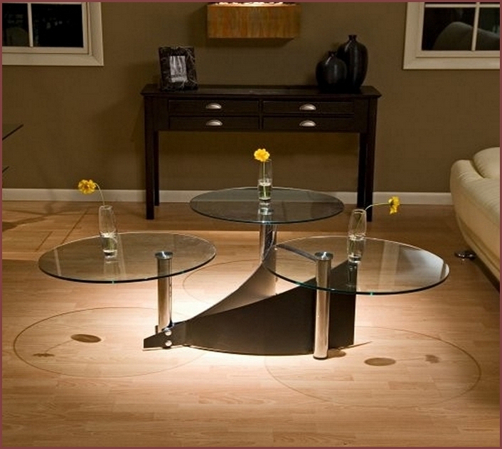Round Glass Coffee Table Ikea