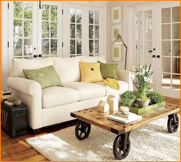 Rustic Coffee Tables With Wheels