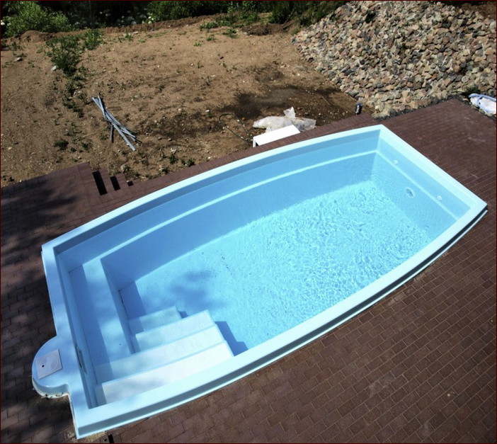 Shapes Of Fiberglass Swiming Pool Designs