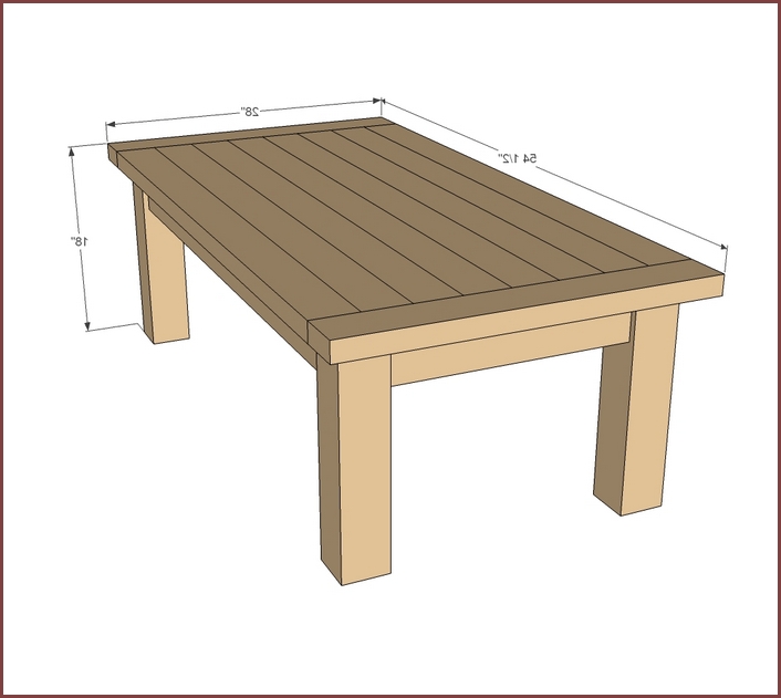 Small Coffee Table Plans