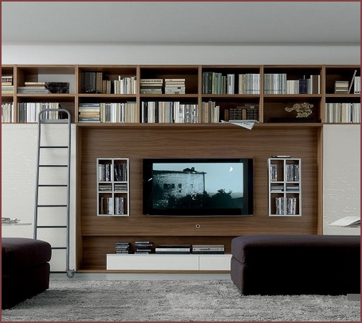 Tv Bookcase Wall Unit