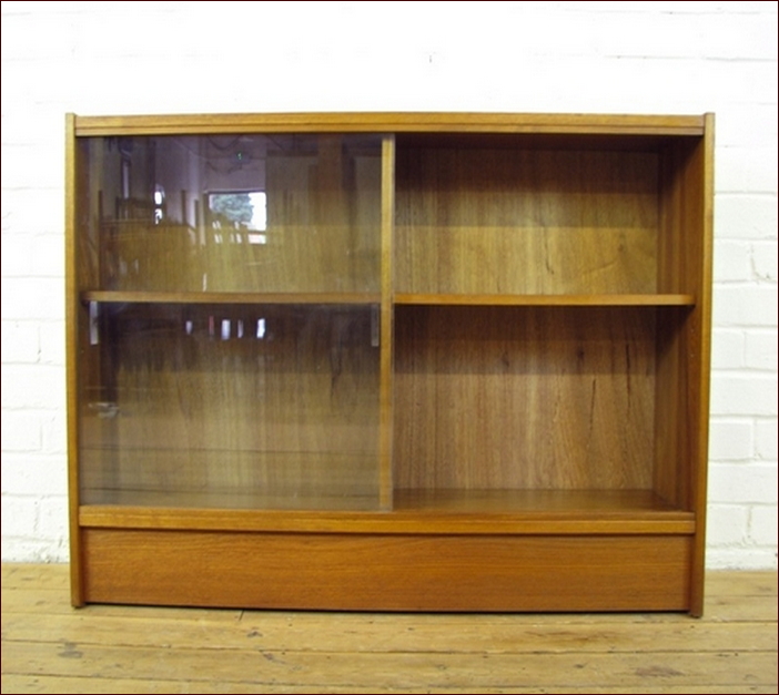 Vintage Bookcases With Glass Doors