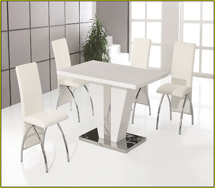 White Kitchen Table And Chairs Set