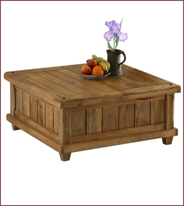 Wood Coffee Tables With Storage