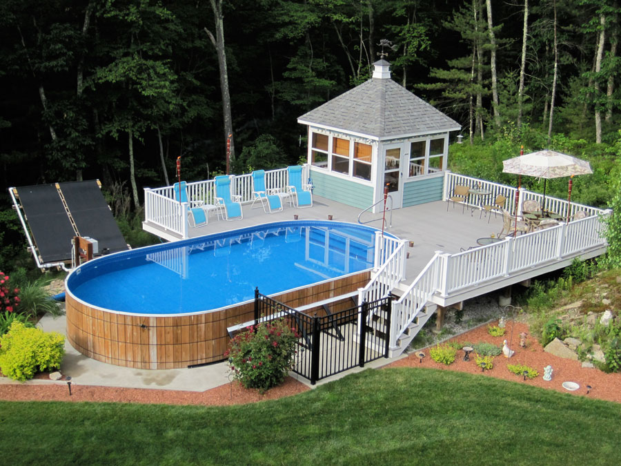 Above Ground Swiming Pool Designs Clearance