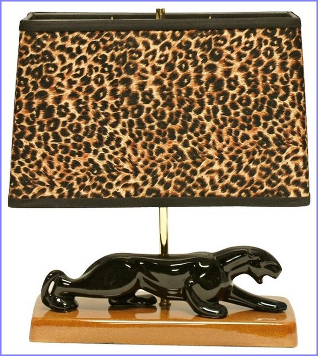 Animal Print Lamp Shades Table Lamps