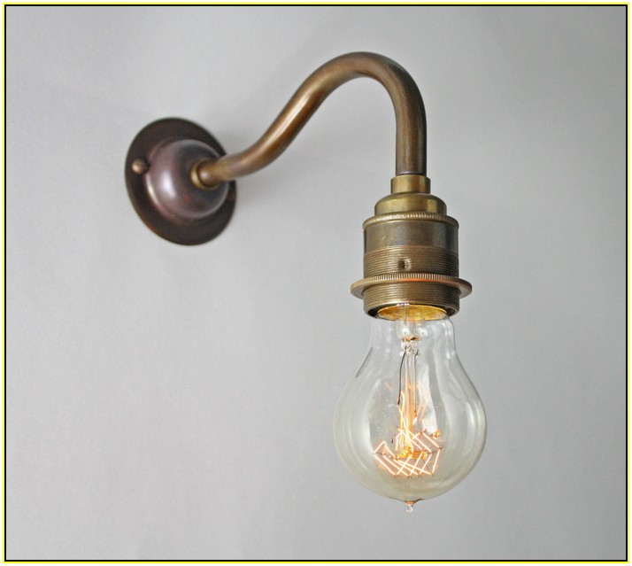 Antique Brass Wall Lights Ebay