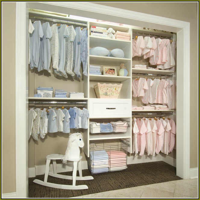 Baby Girl Nursery Closet Organizer