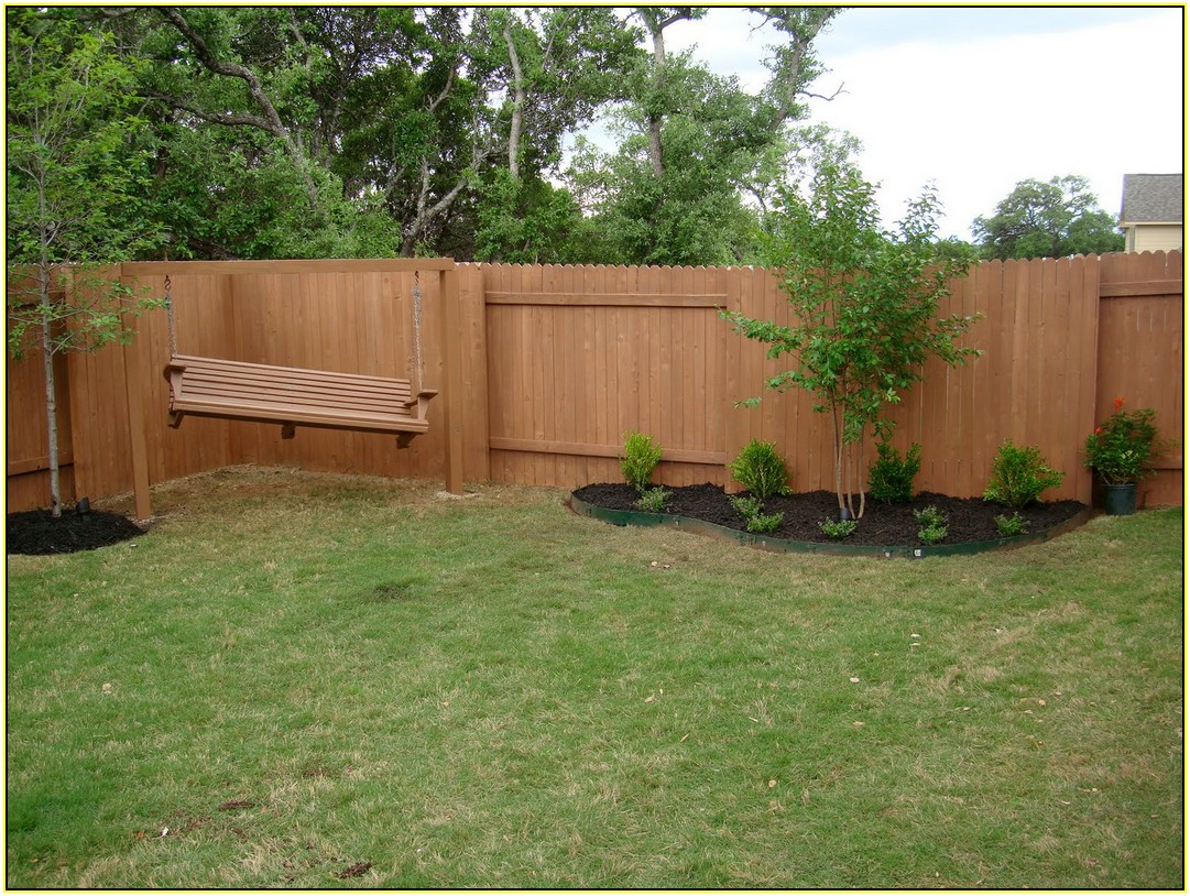 Backyard Fence Ideas