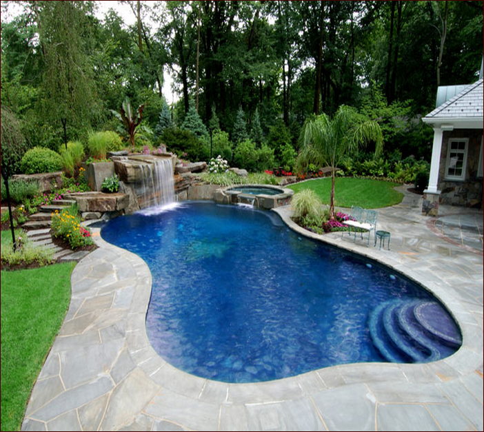 Backyards With Pools And Landscaping