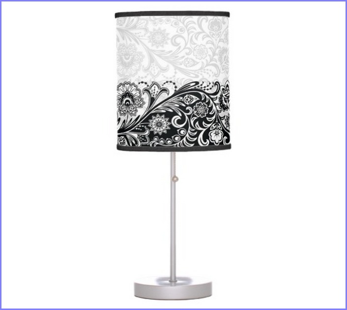 Black And White Lamp Shades For Table Lamps