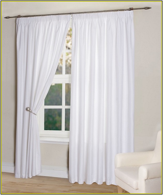 Blackout Curtain Liner White