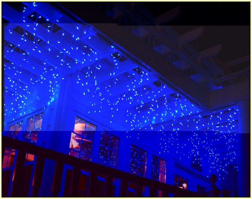 Blue Led Icicle Lights Outdoor