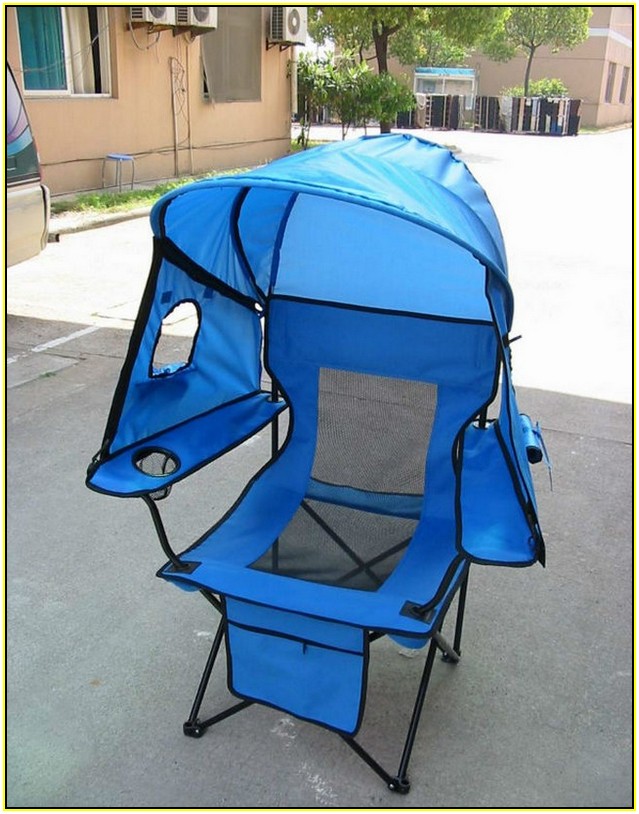 Camp Chair With Canopy
