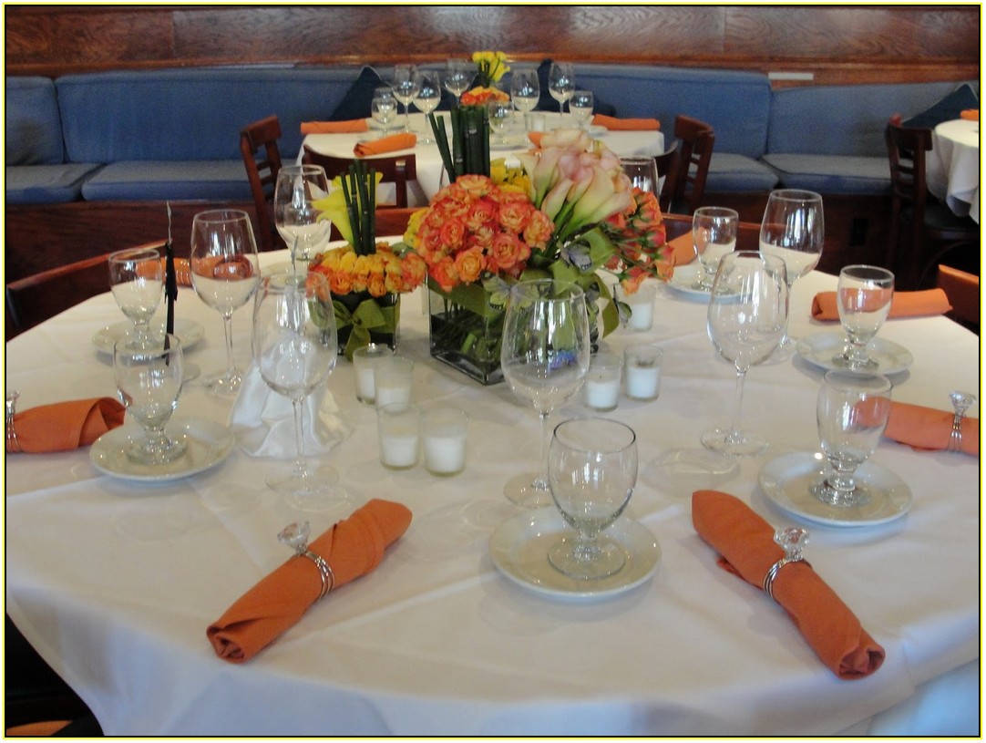Centerpieces For Round Tables