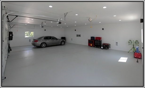 Clean Epoxy Garage Floors