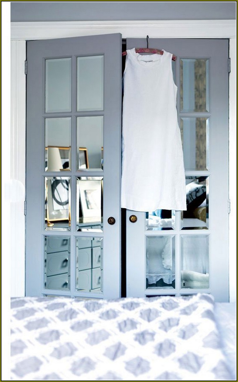 Closet French Doors With Mirrors