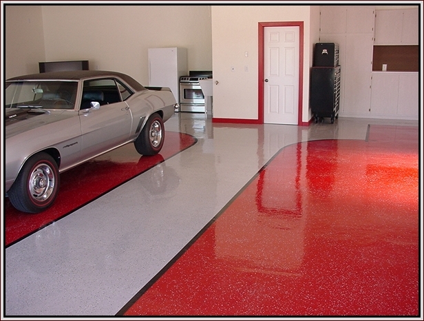 Coating Flooring Decoration Garage Image