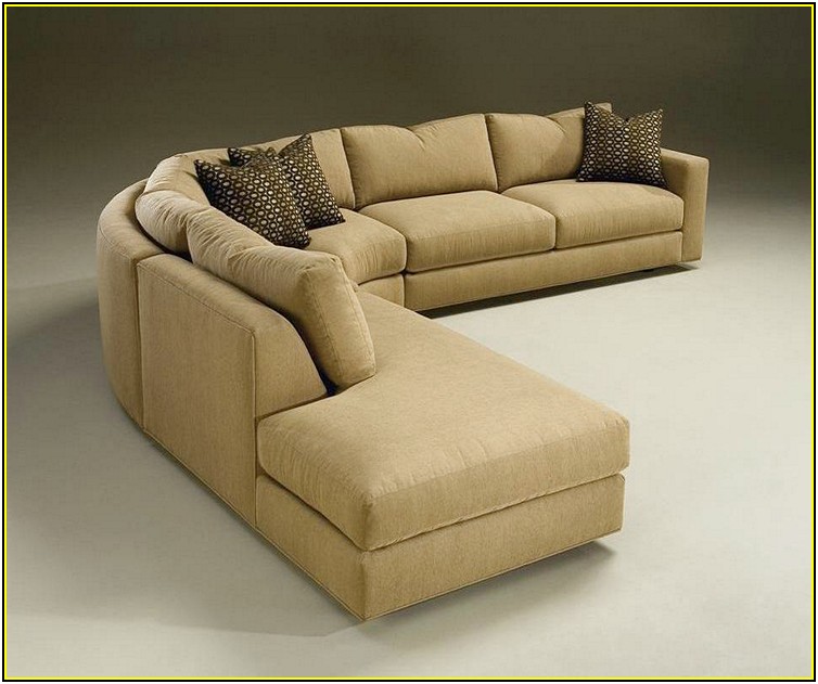 Contemporary Curved Sectional Sofa
