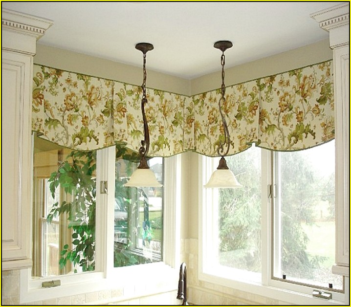 Contemporary Kitchen Curtains And Valances