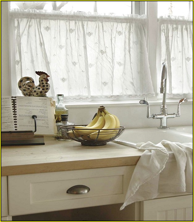 Contemporary Style Kitchen Curtains
