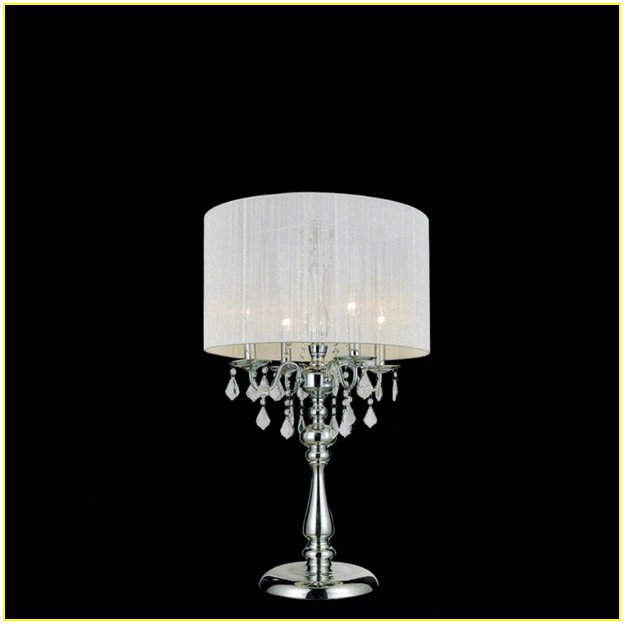 Crystal Chandelier Table Lamp Shades