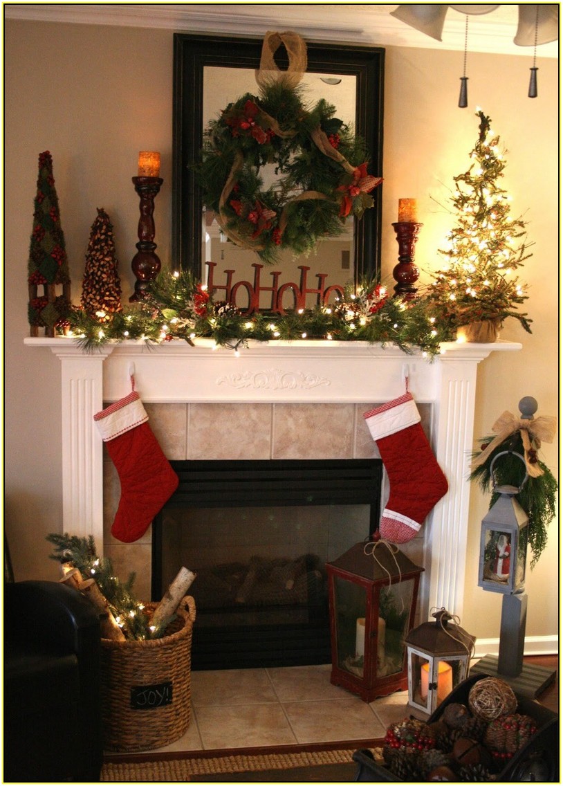 Decorating Mantels For Christmas