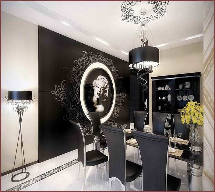 Dining Room Wall Decor With Mirror