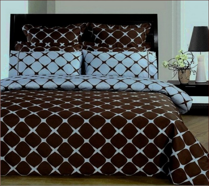 Duvet Cover Blue And Brown
