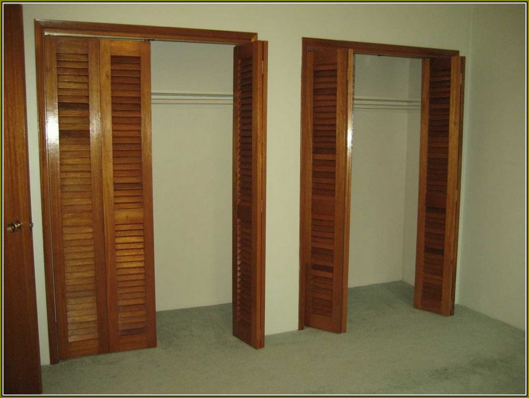 Folding Wood Closet Doors