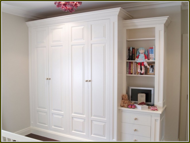 Free Standing Closet Armoire