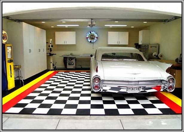 Garage Flooring Decoration Ideas