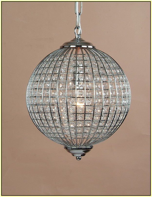 Glass Globe Chandelier Lighting