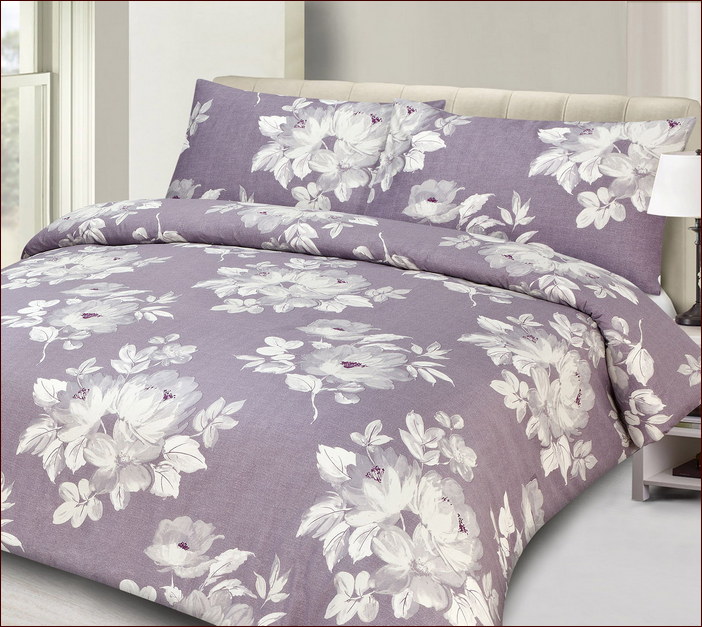Grey And Purple Duvet Covers