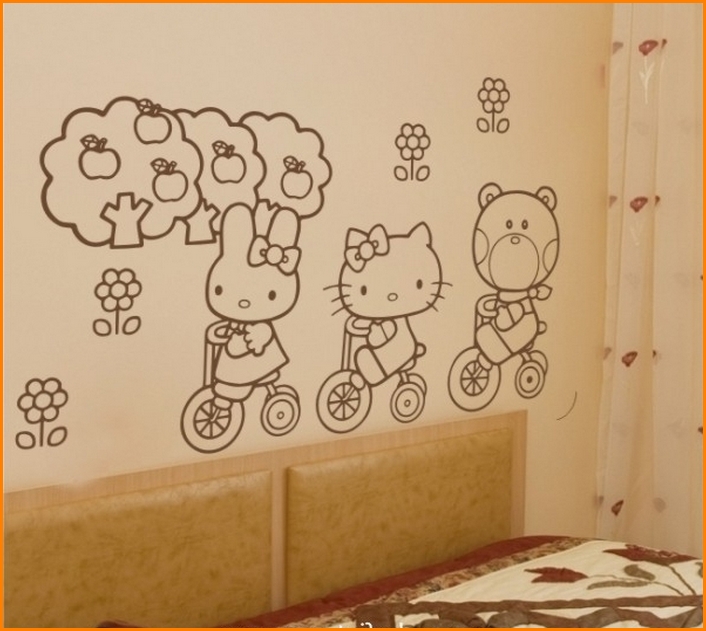 Hello Kitty Wall Decals