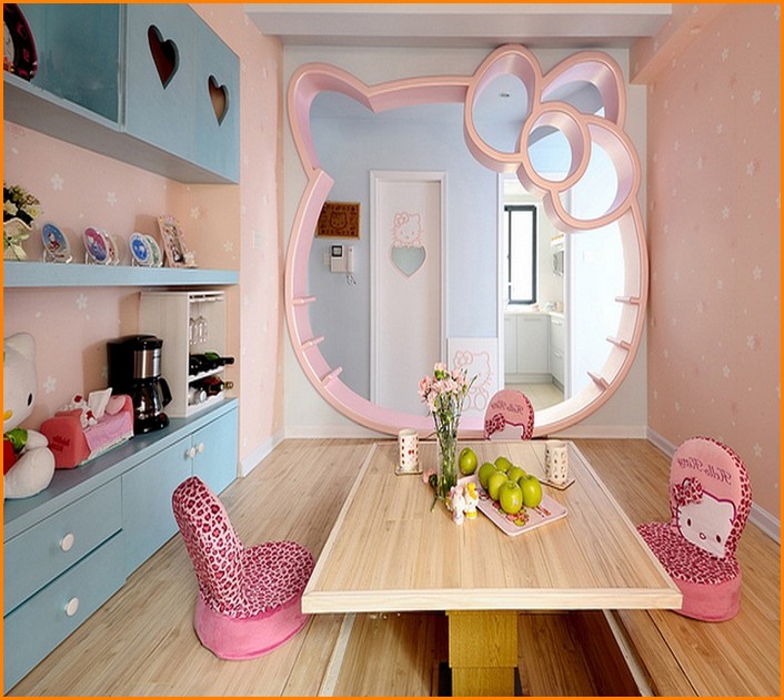Hello Kitty Wall Decoration Ideas