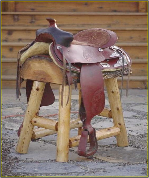 Horse Saddle Bar Stools