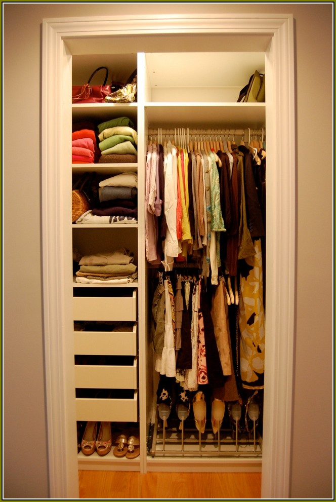 Ideas For Organizing A Small Closet