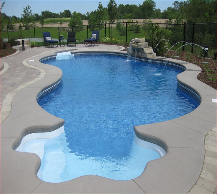 Inground Swiming Pool Design Designs