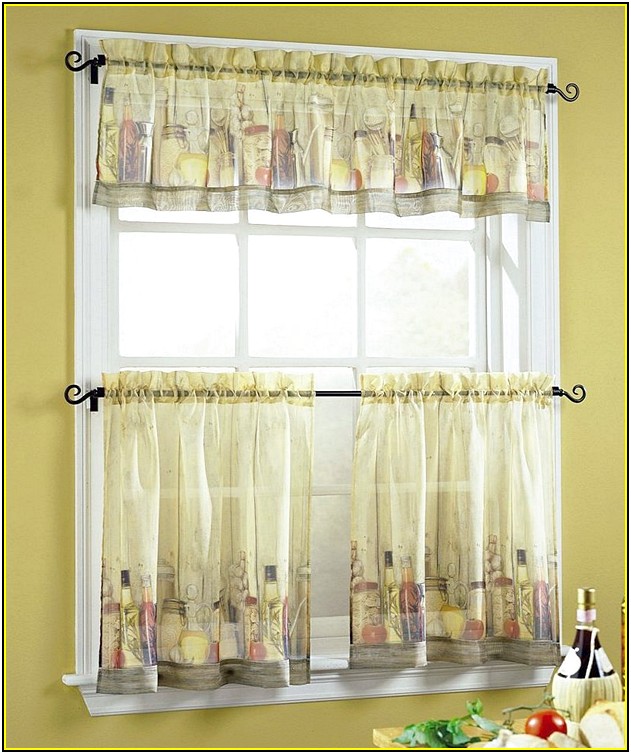 Kitchen Curtain Sheers