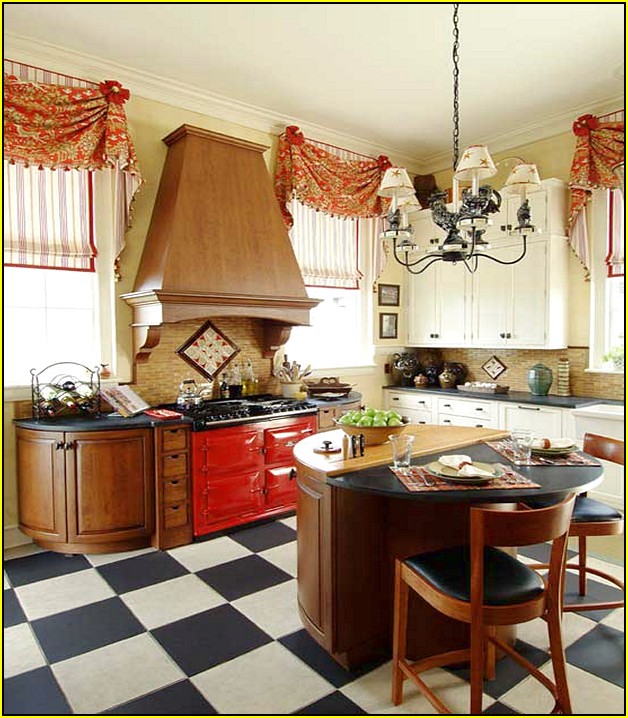 Kitchen Curtains With Valances