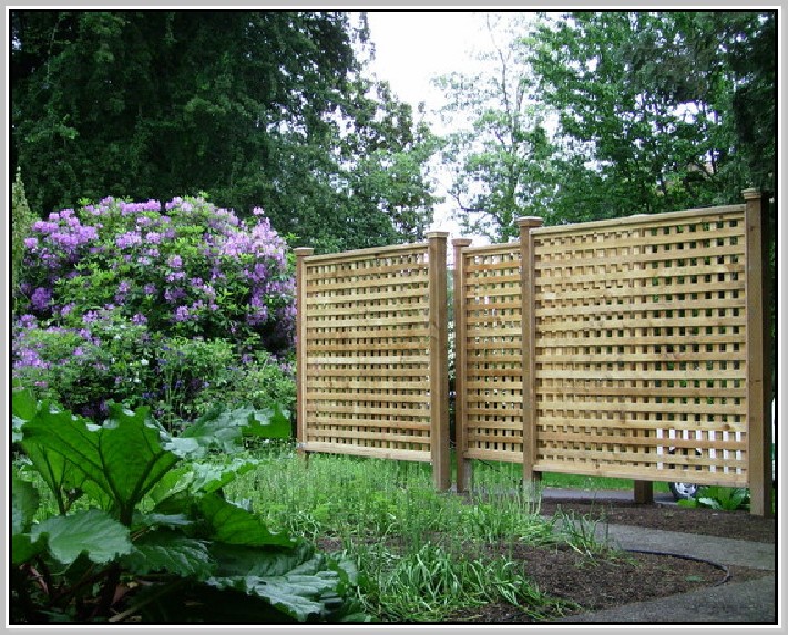 Lattice Fence Panels