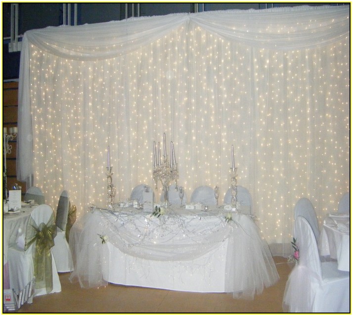 Led Curtain Lights For Weddings