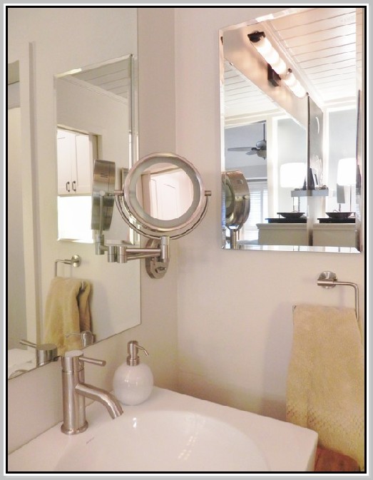 Magnifying Mirror Wall Mount