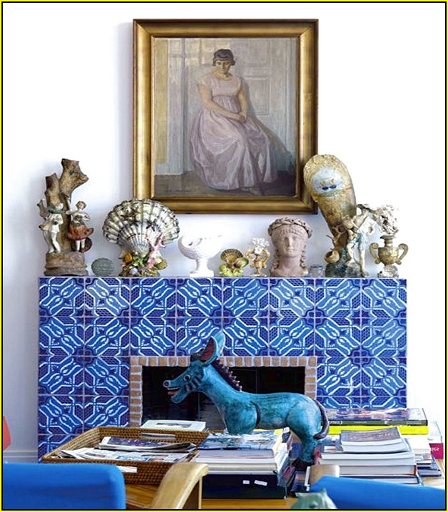 Mexican Tile Fireplace Designs