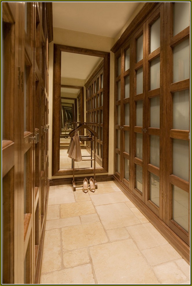 Mirrored Bifold Closet Doors Without Bottom Track