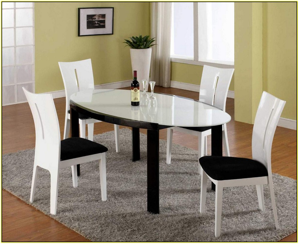 Modern Oval Dining Table